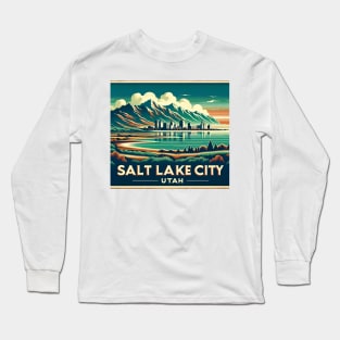 Vintage Salt Lake City Long Sleeve T-Shirt